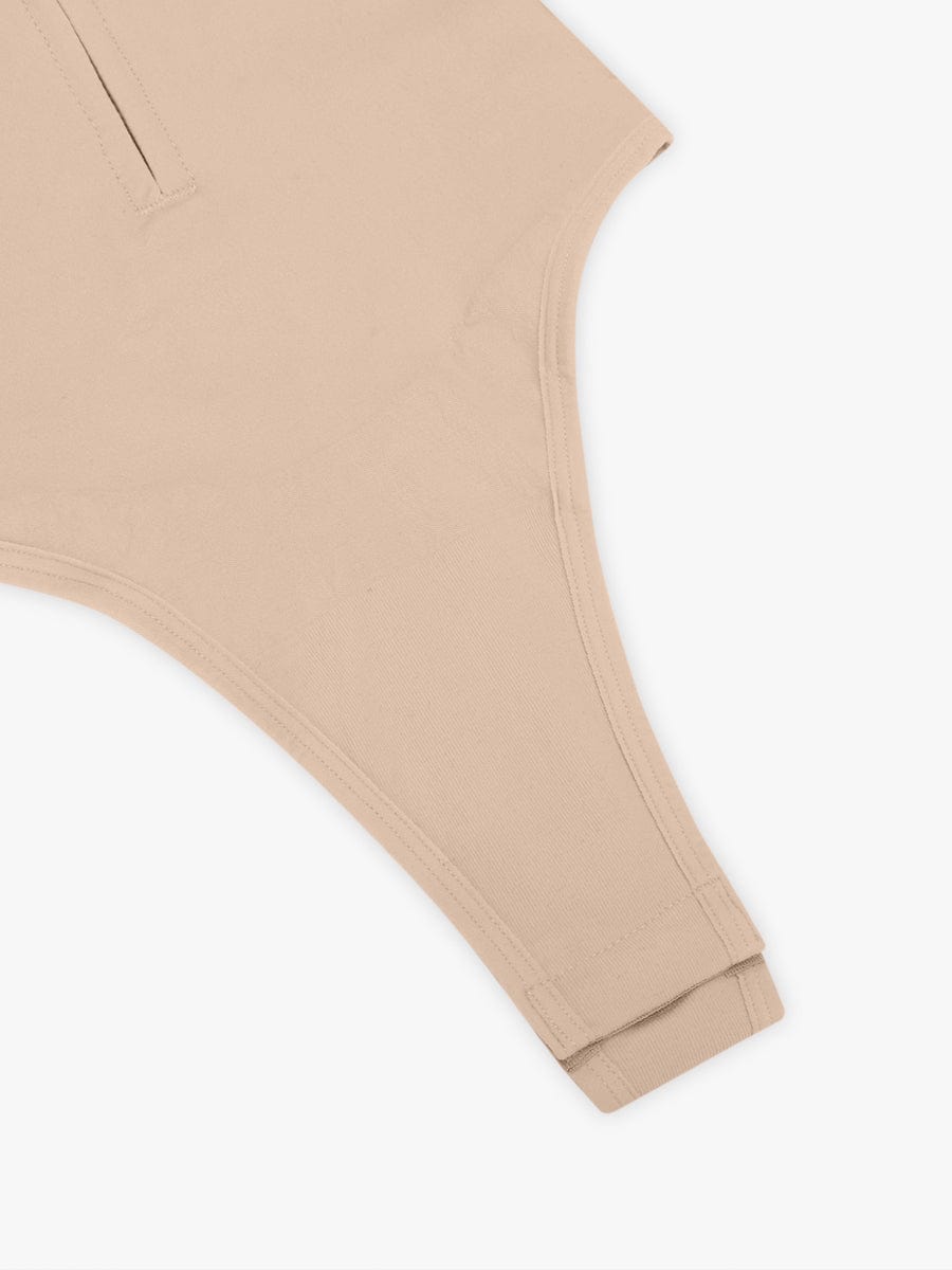 Seamless bodysuit med lynlås